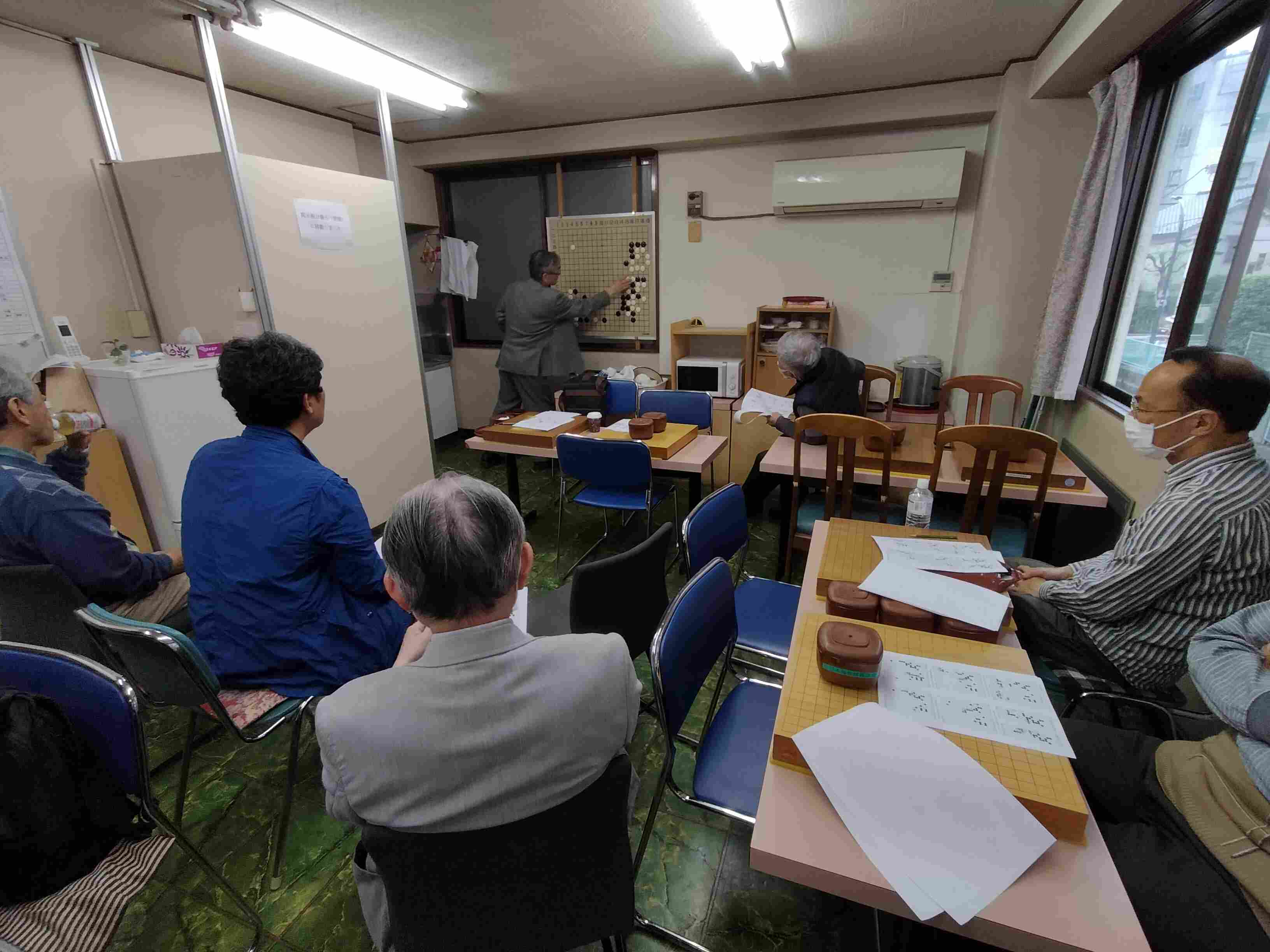 事務所内のサークル活動